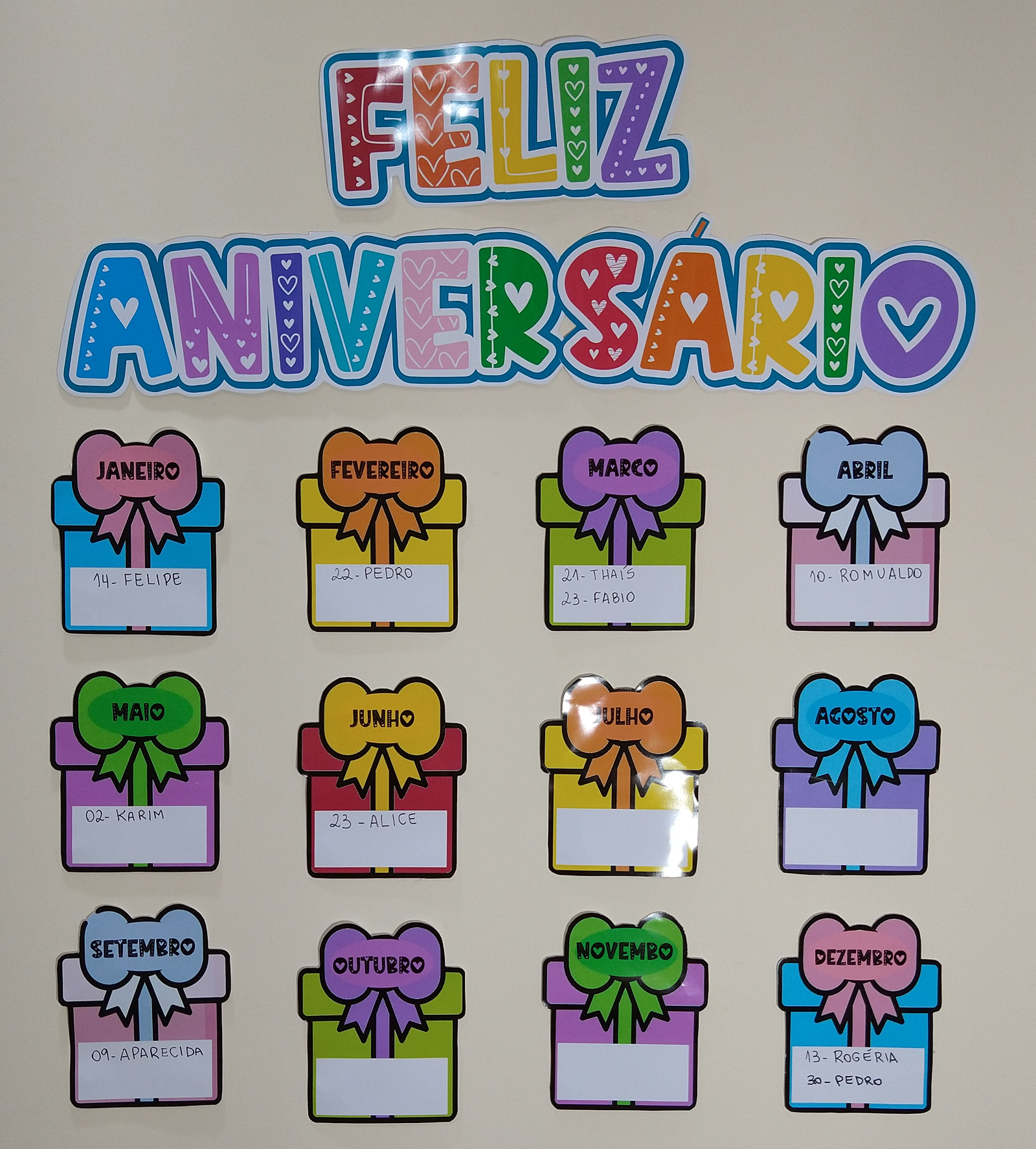aniversariantes