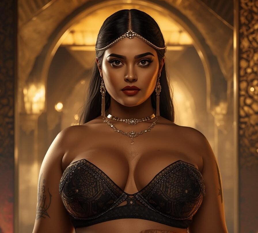 Deepa Noor, musa plus size com olhos hipnóticos, em 7 poses de vitória e empoderamento