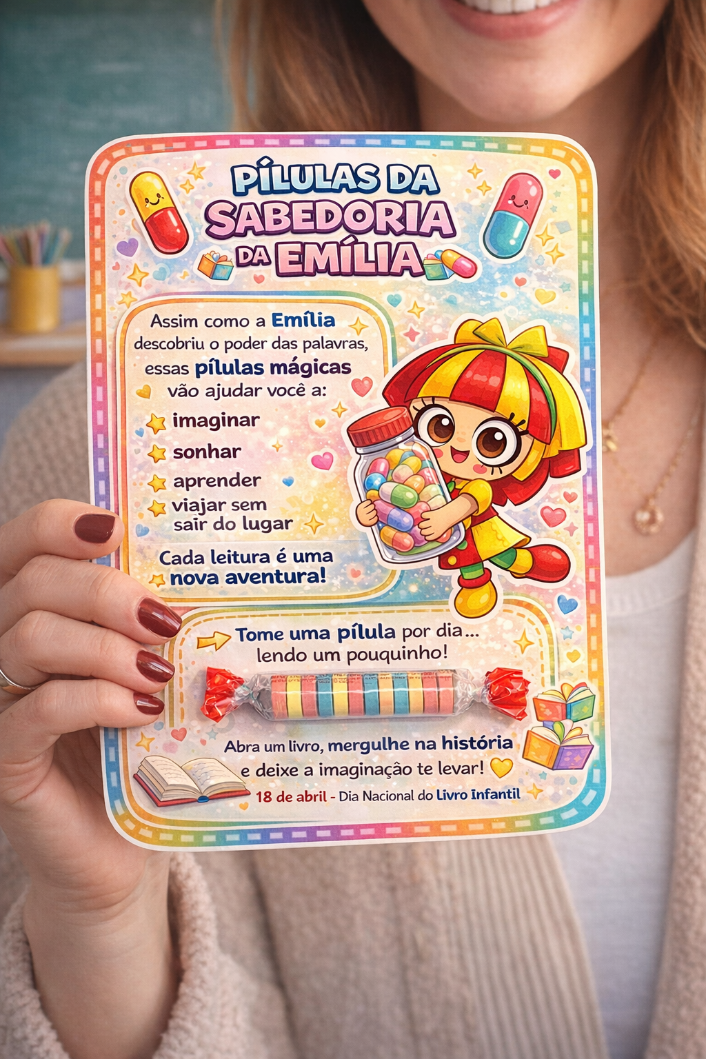 pílulas de sabedoria e imaginação